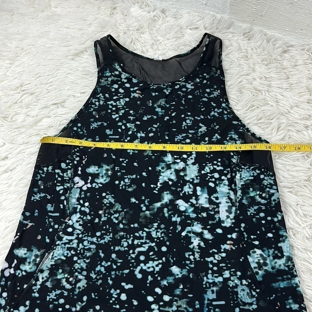 Lululemon Sculpt Tank II Pixel Haze Multi Black / Black